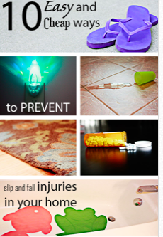 prevent slips and falls at home